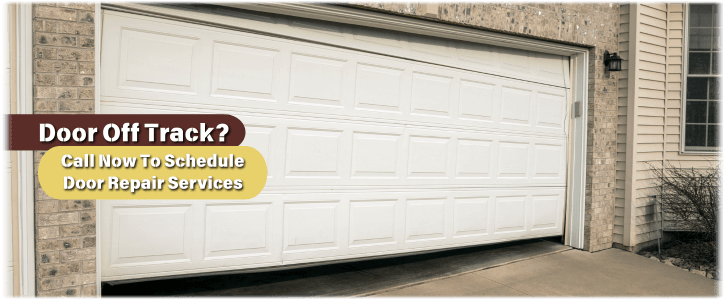 Garage Door Off Track In Location